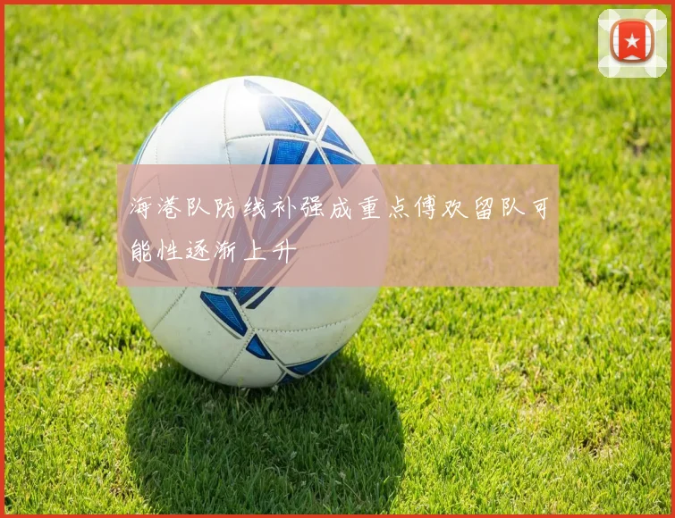 海港队防线补强成重点傅欢留队可能性逐渐上升